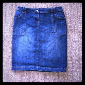Jean skirt